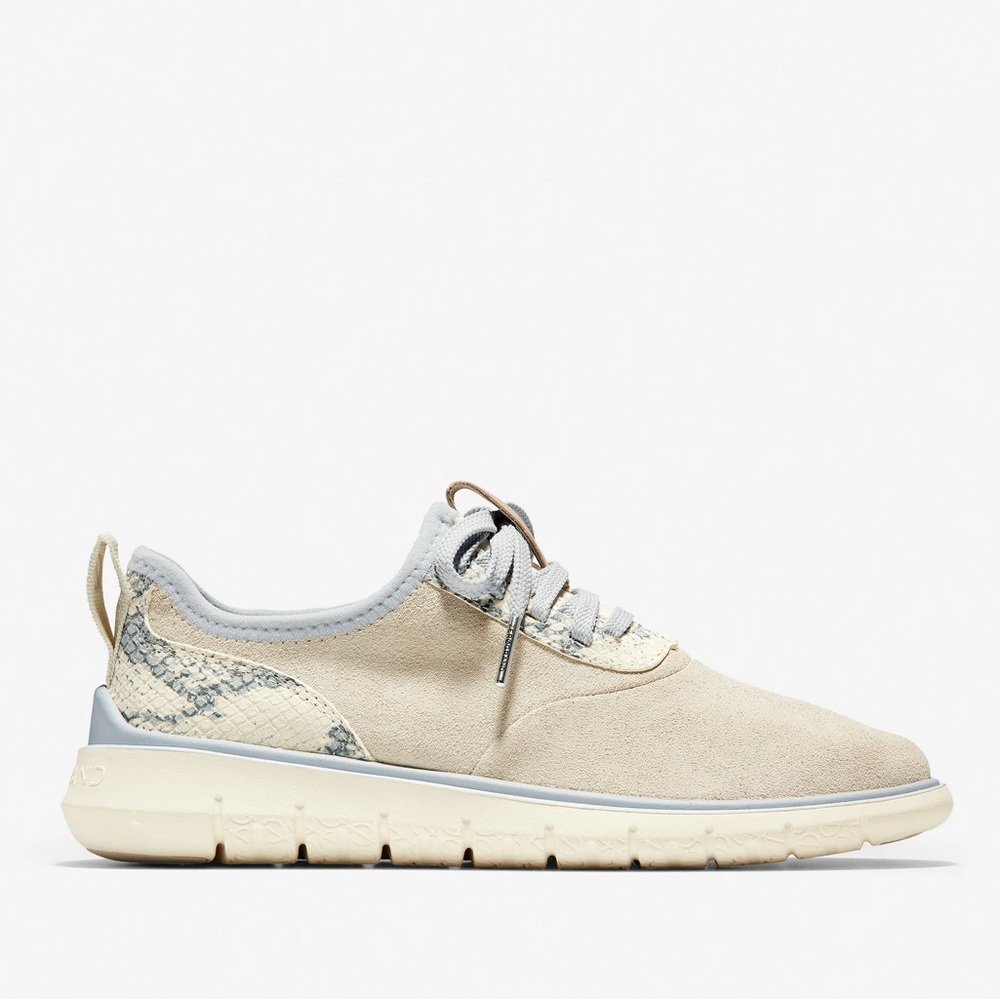 New Cole Haan Zerogrand Generation ZG Sneakers Suede Snake - Picture 2 of 7